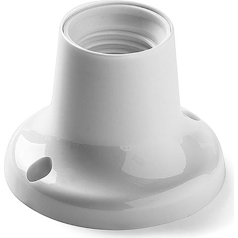 Douille E27 Surface Blanche Installation Facile, Design Discret - F-line