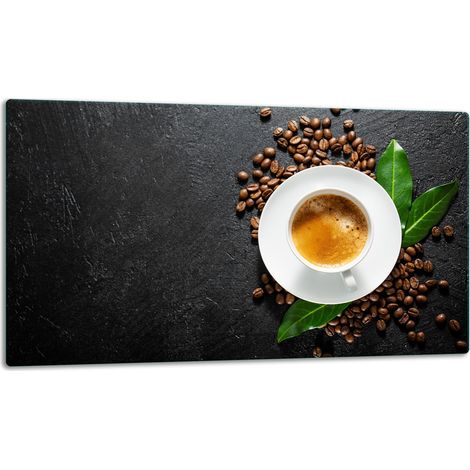 Tabla de cortar de vidrio de 52x30 cm para café (1/5)