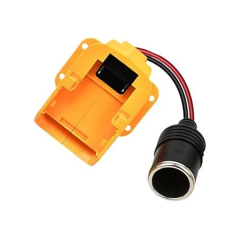 Chargeur de voiture, prise de charge femelle stable 18 V-20 V, adaptateur USB pour voiture (prise femelle) – pour remorque, camping-car, voiture, berline, pick-up, tablettes portables (1/5)
