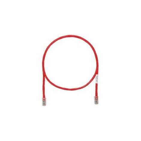 Panduit Cat6A F/UTP RJ45 cable de red Rojo 3 m F/UTP (FTP)