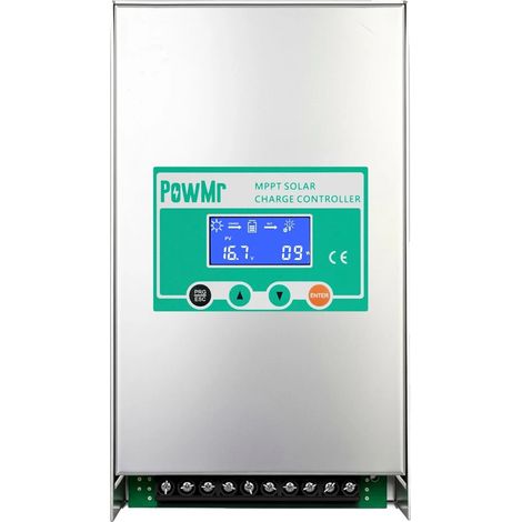 Solar-Ladecontroller, 99% Effizienz, LCD-Display, 80A, 12V 24V 36V 48V AUTO-a (1/2)