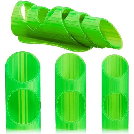 6 outils de coupe pour tuyaux en mousse, guide de coupe pour isolation de tuyaux verts --- (1/5)