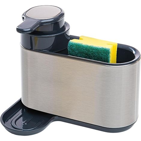 Dispensador de jabón de cocina, acero inoxidable resistente a las huellas dactilares, elegante. Dispensador de jabón de cocina. Acero inoxidable duradero y resistente a las huellas dactilares. (1/4)