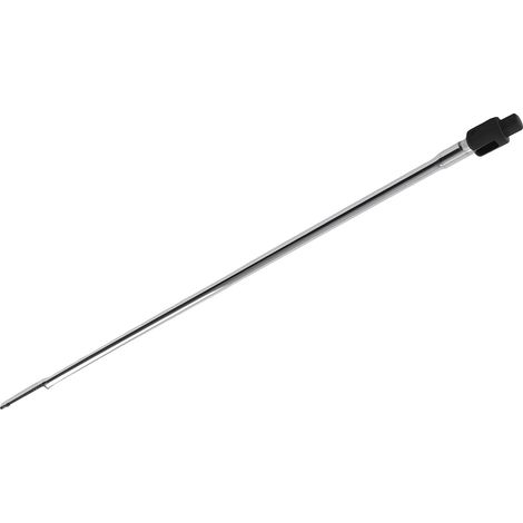 Barra de dominadas, acero CrMo, 40 pulgadas de largo, accionamiento de 3/4 de pulgada, cabezal articulado flexible, apto para aplicaciones metálicas. (1/5)