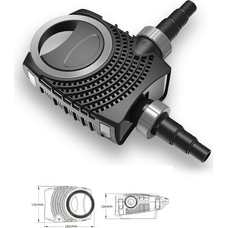 Pompe de bassin super eco jusqu'à 3000l/h - 10W
