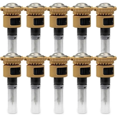 PACK 10   TOBERA ROTATOR RAIN BIRD R VAN18 ARCO FIJO DE 360  LAS TOBERAS GIRATORIAS AJUSTABLES PERMITEN AJUSTAR RAPIDAMENTE EL ARCO Y EL RADIO DE FORMA MANUALSIN NECESIDAD DE HERRAMIENTAS (1/5)