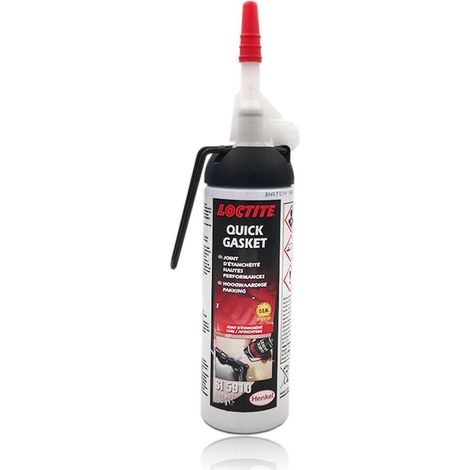 Loctite – Pâte à joint silicone noire 100 ml – Pour joints plats sur métal et plastique – Résiste à l'huile – Polymérisation rapide