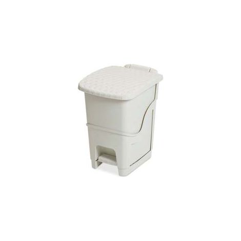 Pattumiera Rattan Bianco 18 l ART.441 28 CMX35X40H. 18 l Dea Home 10 Pezzi