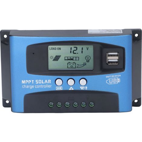 MPPT 12V/24V 60A Solarladeregler, intelligenter Regler für Photovoltaikmodule, LED-Straßenbeleuchtung (1/5)