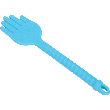 Bâtonnet de massage en silicone pour points d'acupuncture et méridiens, bâtonnet de massage corporel, bâtonnet bleu (1/5)