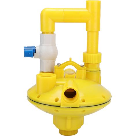 Régulateur de pression d'eau, vanne de réduction pour abreuvoir, accessoires agricoles, tube rond (1/5)