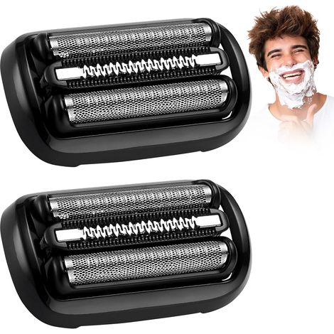 Lot de 2 têtes de rasage de rechange pour rasoirs pour hommes de la série 53B (1/5)