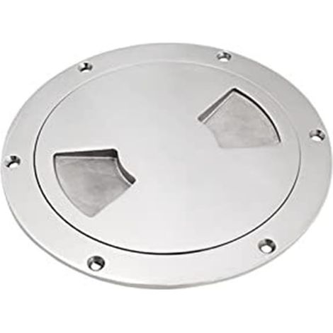 Couvercle de Trappe d'inspection Rond à Disque Pont en Acier Inoxydable 316, for Yacht et Bateau (1/5)