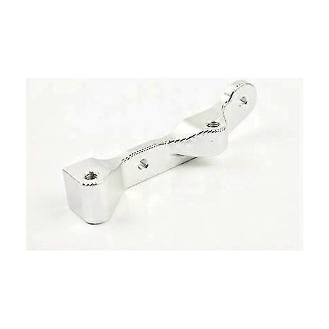Adaptateur d'étrier de frein CNC 100 mm pour disques de frein 220 mm/260 mm (moto, scooter, Yamaha, Honda MSX125 modifié) - Argenté (1/5)
