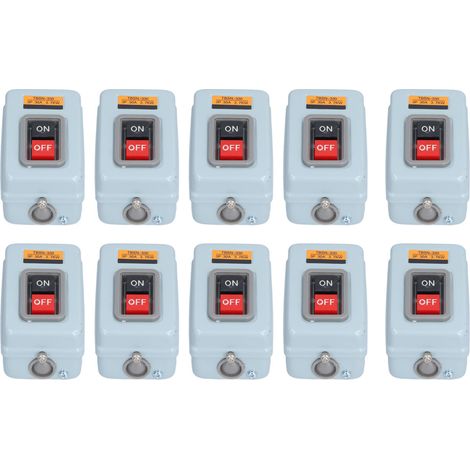 Bouton poussoir de démarrage moteur triphasé BERM TBSN‑330, interrupteur 380V 30A pour boîte de distribution – Commutateur d’alimentation à enclenchement rapide (1/5)