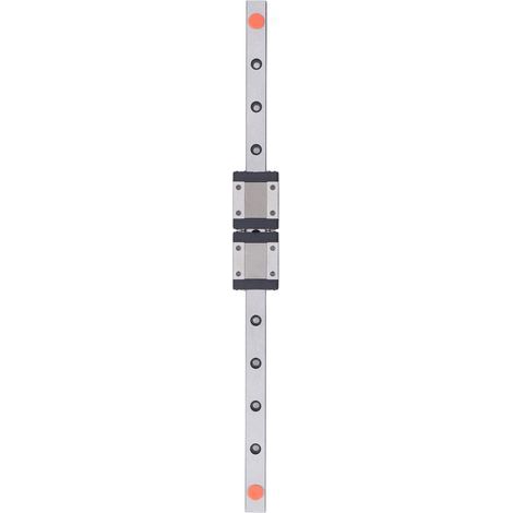 MGN12C Miniatur-Linearführungsschienen-Lagergleitsatz mit 2 Gleitblöcken für 3D-Drucker und CNC-Teile, 300 mm / 11,81 Zoll (1/5)