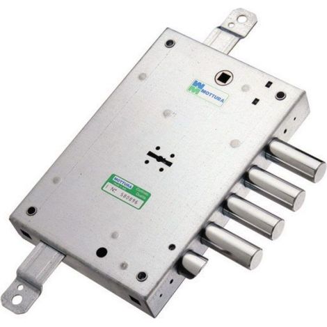 SERRATURA MOTTURA CHIUSURA TRIPLICE MEZZO GIRO PER PORTONE BLINDATO -52.771/28DX
