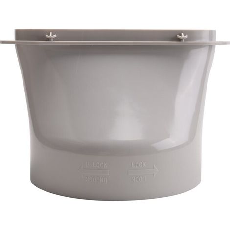 Conector de interfaz de 15 cm para manguera de escape de ventana de aire acondicionado portátil (boquilla plana)