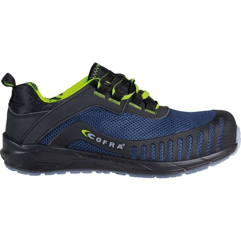 Scarpe antinfortunistiche Cofra Isometry S1PS FO SR - 41 - Nero/Azzurro