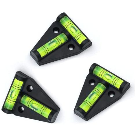 3PCS Niveau Bulle Type T, T Type RV Petit Outil, Magnétique Niveau à Bulle 2 Voies, Niveau à Bulle en Plastique, Niveau À Bulle Petit, Mini Niveau à Bulles, Niveau De Type T (1/4)