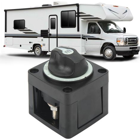 300A Batterietrennschalter für Wohnmobile und Yachten Blue Ocean 6006200 (M-Serie) Einkreis-EIN/AUS-Batterietrennschalter (YC102069-BK6006) (1/5)