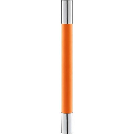 Rallonge de robinet orange anti-éclaboussures pour lavabo, pivotante à 360°. (1/5)