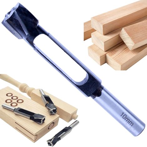 Punte per la lavorazione del legno, punte da trapano, tasselli per la lavorazione del legno, gambo in acciaio ad alto tenore di carbonio con base da 1/2 pollice per il taglio