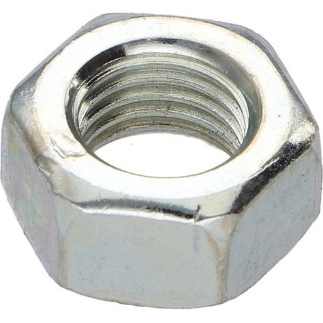 Ecrou Hexagonal HU M30 Pas fin Pas de 150 Classe 8 Acier zingué - 5 pièces