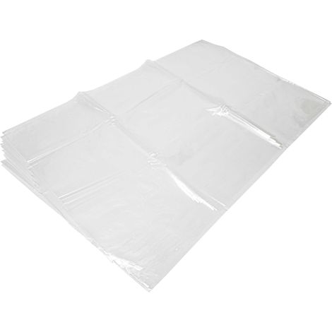 vhbw 10x sacchetto sostituisce Kärcher 2.884-358.0 per spazzatrice per tappeti - 27,5cm x 18,3cm trasparente