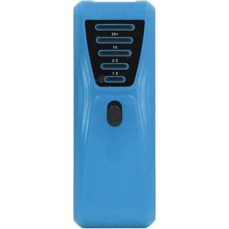 Magnetfeld-Detektor mit 5 farbigen LED-Anzeigen, Elektromagnetisches Feld- und Strahlungsmessgerät (EMF-Meter) B