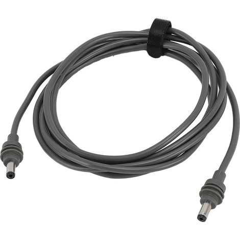 Câble Satellite Extension DC 18AWG Cuivre Pur PVC Gris, IP68, (2) (1/5)