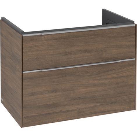 Villeroy & Boch Subway 3.0 armoire sous lavabo, 2 tiroirs,