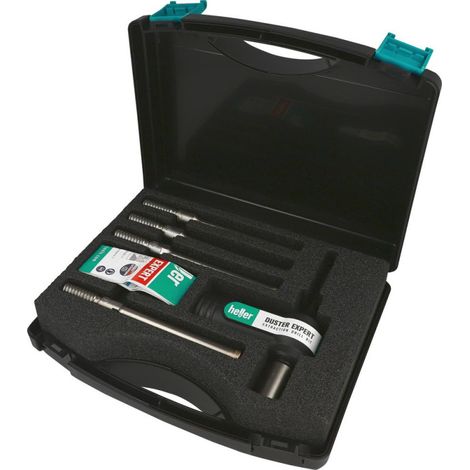 Conjunto de bosques de succión Duster Expert XC Ø 4/6/8/14 mm L-100/220MMMINCL. Adaptador Heller