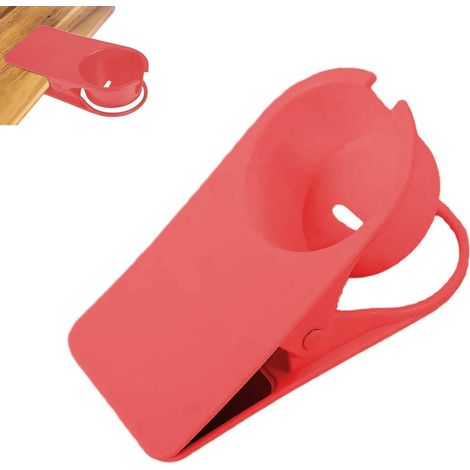 Porte-gobelet à Clipser pour Bureau, Pince pour Porte-gobelet Clip Porte-gobelet côté Bureau Accessoires de, Support de Bouteille d'eau, Support de Tasse à café pour Eau, Soda, thé (1/5)