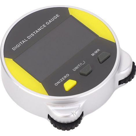 Mètre ruban électronique rechargeable, petit outil de mesure compact à roulettes, avec écran LCD et affichage numérique de distance. (1/5)