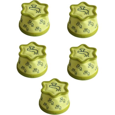 Lot de 5 filtres de nettoyage compatibles avec l'aspirateur électrique CordZero A9 - AquaForge (1/5)