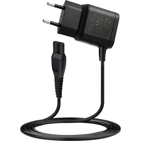 Chargeur Tondeuse Rasoir, Tondeuse Barbe D'alimentation Chargeurs avce Alimentation Adaptateur Cordon, Chargeur Rasoir Compatibilité avec Rasoir HQ8505 A00390 HQ850 HQ5308