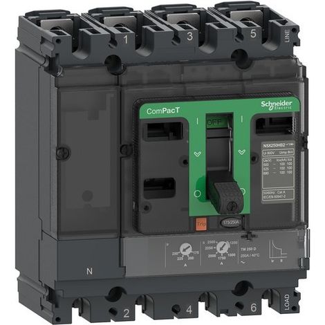 Schneider Electric Kompaktleistungsschalter C25F4TM250