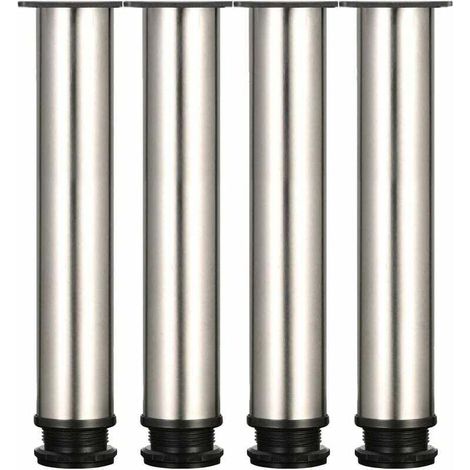 4pcs 300mm Height Adjustable Feet Thickened Furniture Legs Table Legs Stainless Steel Furniture Legs (1/5)
