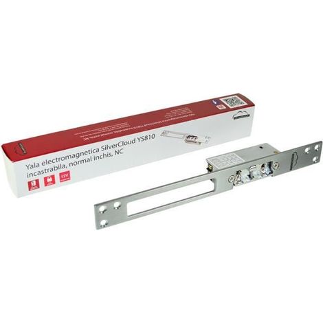 Serrure électrique SilverCloud Ys810 - PNI - Serrure à encastrer - Compatible avec intercom et contrôle d'accès
