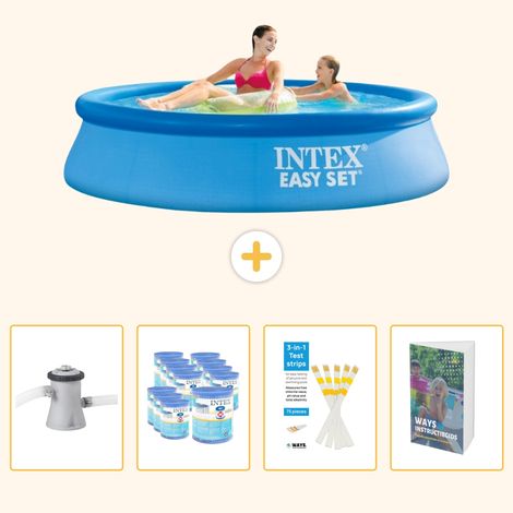 Intex Piscine Easy Set Ronde - 244x61 cm - 5-pièces  SCB107 (1/5)
