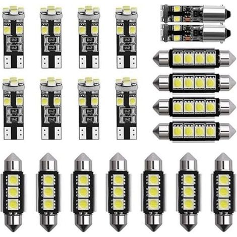 Mini bombilla LED blanca de 12 V y 6000-8000 K para iluminación interior de matrículas de coche. (1/5)
