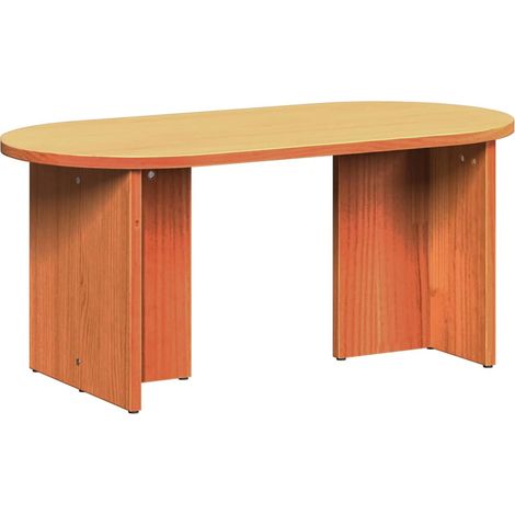 Maison Exclusive - Tavolino da salotto Marrone cerato 80 x 39,5 x 35 cm