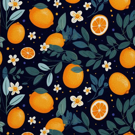 Tela decorativa para exteriores Oxford - Motivo frutal  DX7052 (1/5)