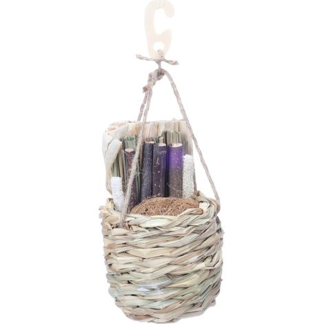 jeux Panier Bucky Brun 9x9x15 cm pour rongeur - Flamingo (1/3)