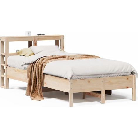 Maison Exclusive - Letto senza Materasso 75x190 cm in Legno Massello Pino
