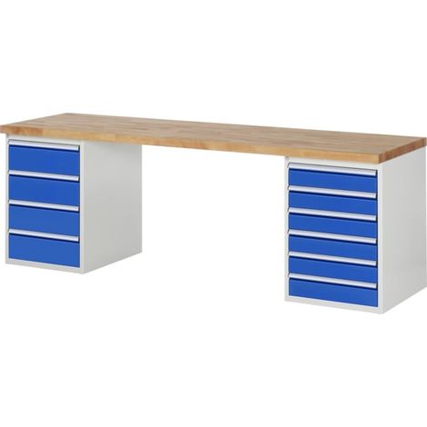 Etabli Rau modèle 7821, L 2500 x P 900 x H 840mm (1/5)