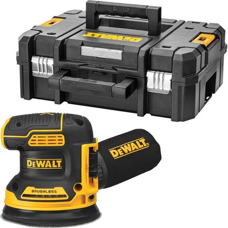 Dewalt DCW210N Cordless Brushless 18v XR Random Orbital Sander 125mm + Tstak