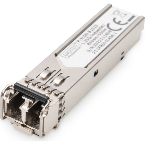 DIGITUS Industrial Mini GBIC SFP Modul 1.25Gbps 0.55km