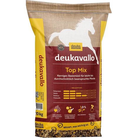 Deukavallo Top Mix 20 kg Kerniges Basismüsli Pferdefutter
